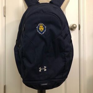 Under Armor Hustle 5.0 Team Blue Backpack